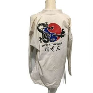 Boys White Taekwondo Set